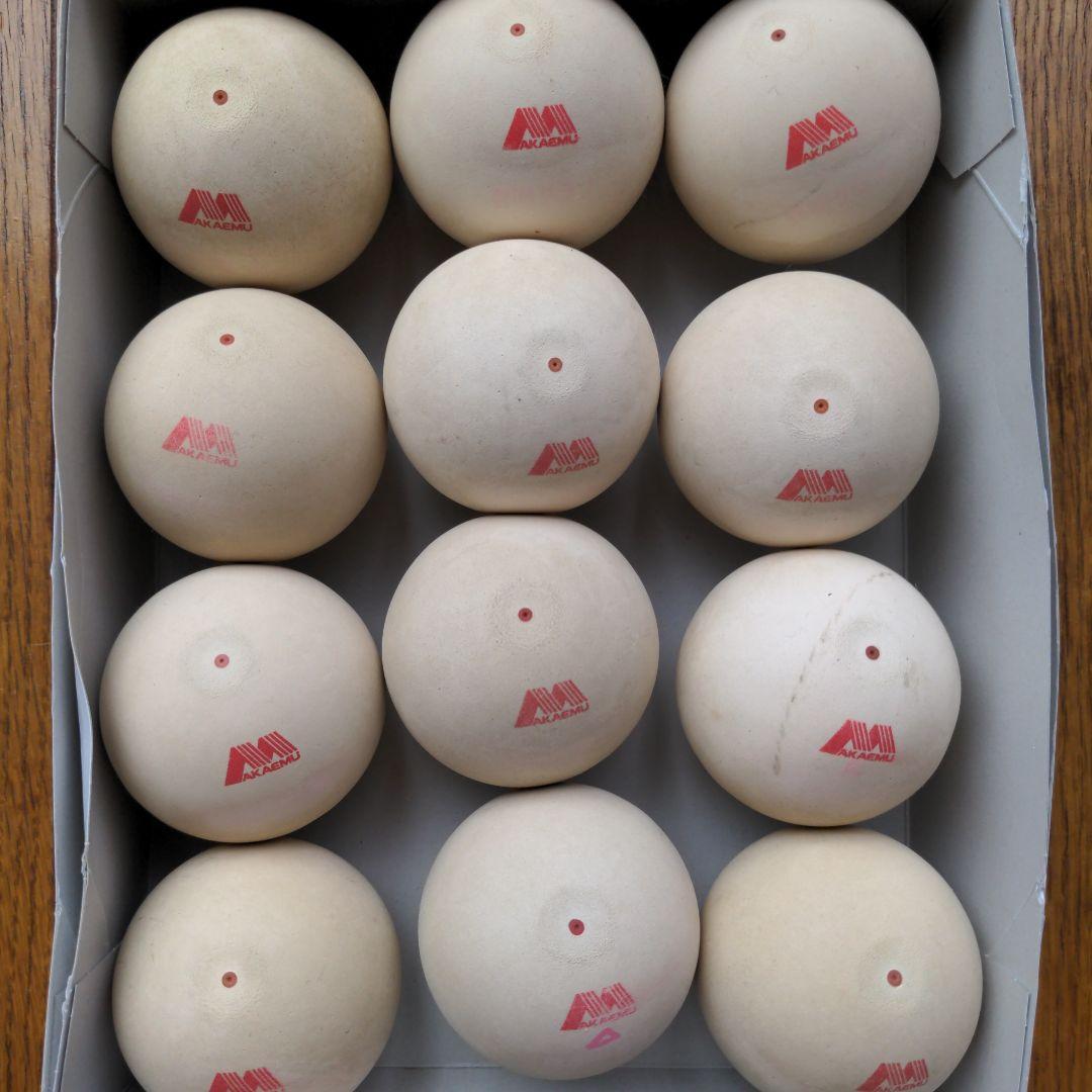 【中古】ソフトテニス　アカエム　60球