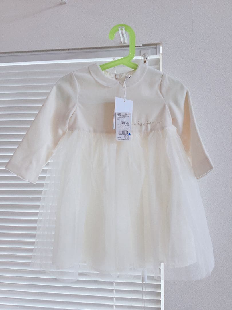 【IL GUFO】イルグッフォマメールセレモニードレス90ｃｍ　定価81400円