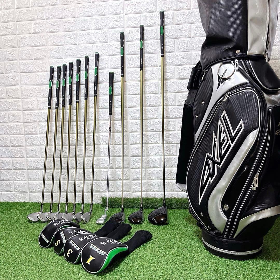 極美品 これからゴルフを始める方にオススメ メンズゴルフクラブ11本セット