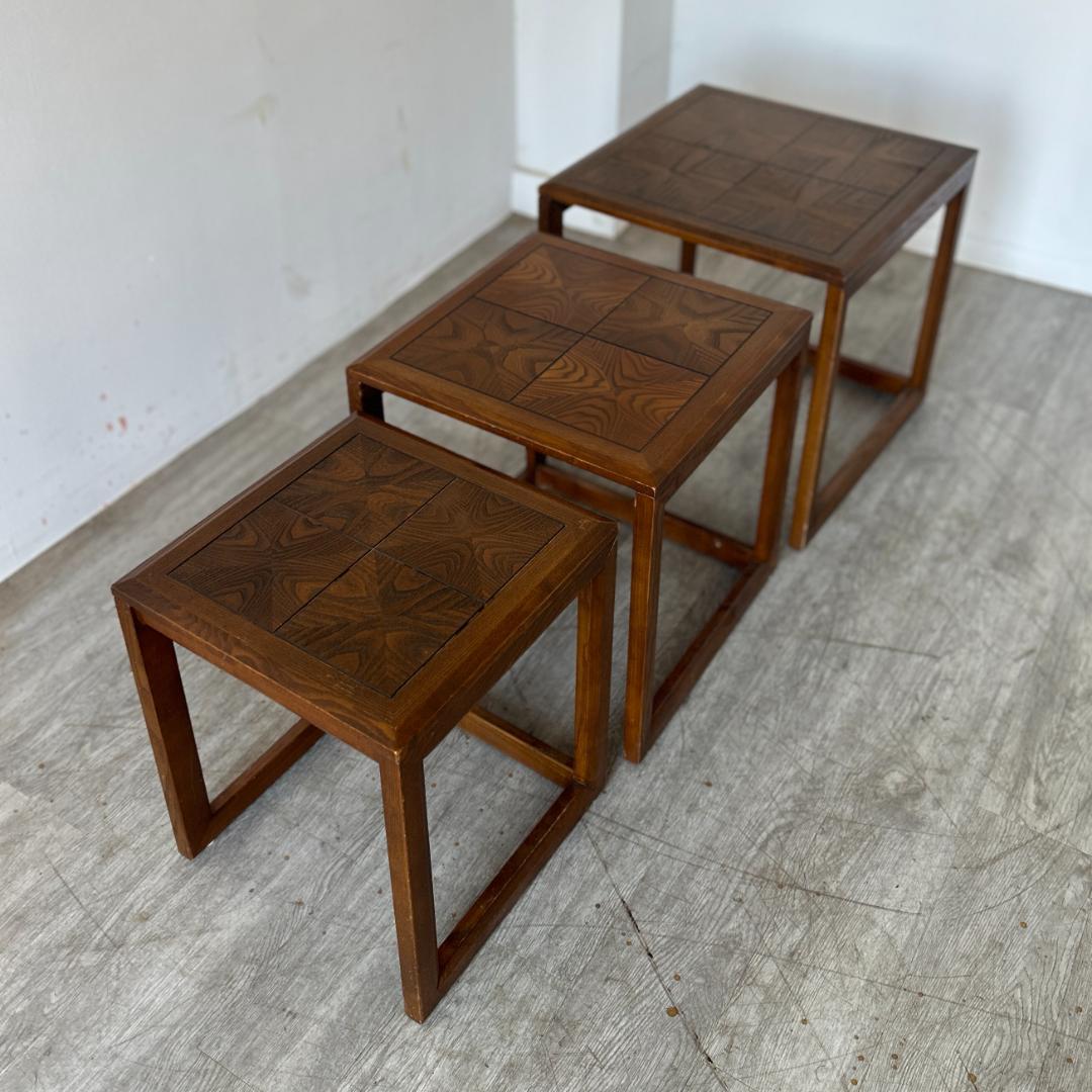 イギリス アンティーク家具 Ｇプラン ネストテーブル 1960年頃 953A