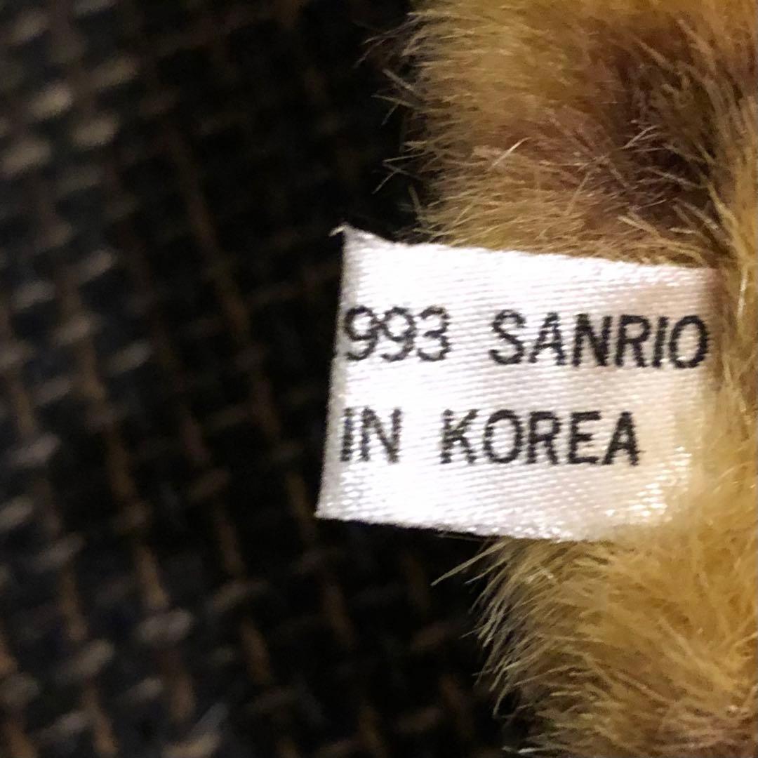 サンリオ　Sanrio トラ　猫　ネコ　パペット　ぬいぐるみ