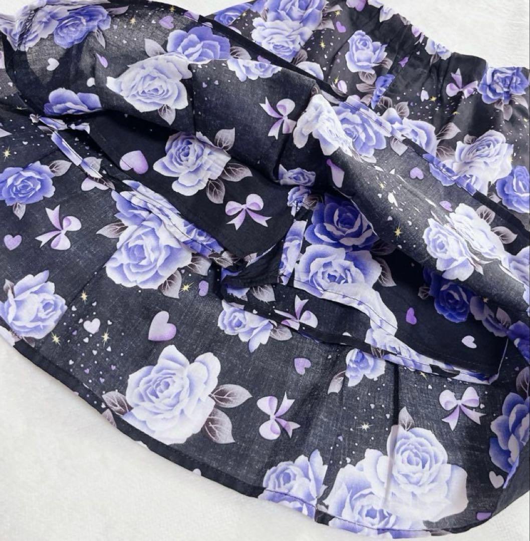 浴衣ドレス 地雷系　量産型　平成姫ギャル　薔薇150cm