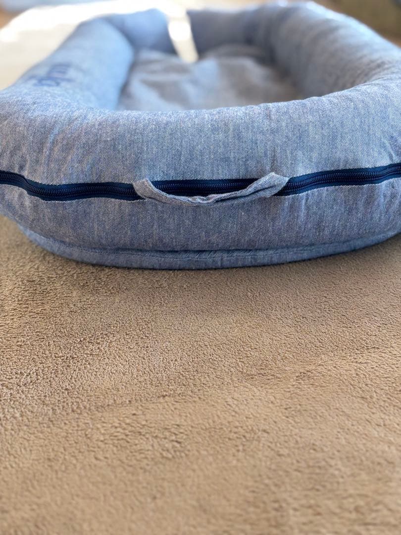 DOCKATOT DELUXE＋ドッカトット インディゴシャンブレー