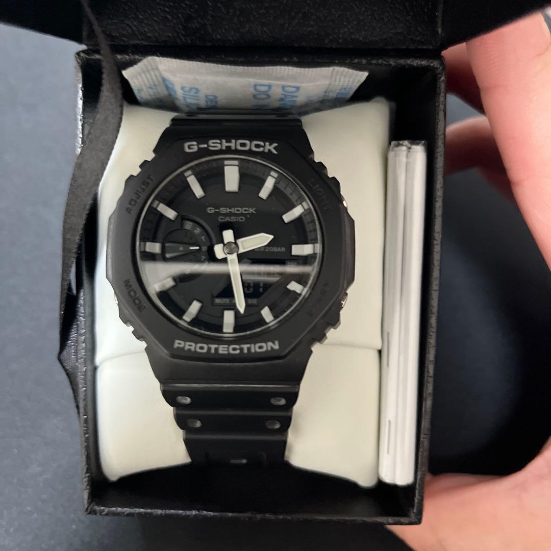 G-SHOCK GA-2100-1A1JF ブラック アナデジ CASIO