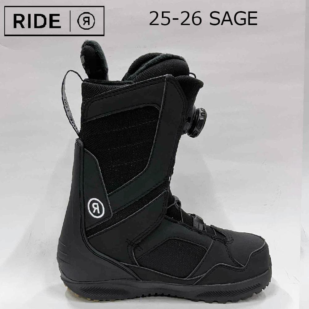 【新品】25-26 RIDE SAGE 23.0cm 女性用スノーボードブーツ