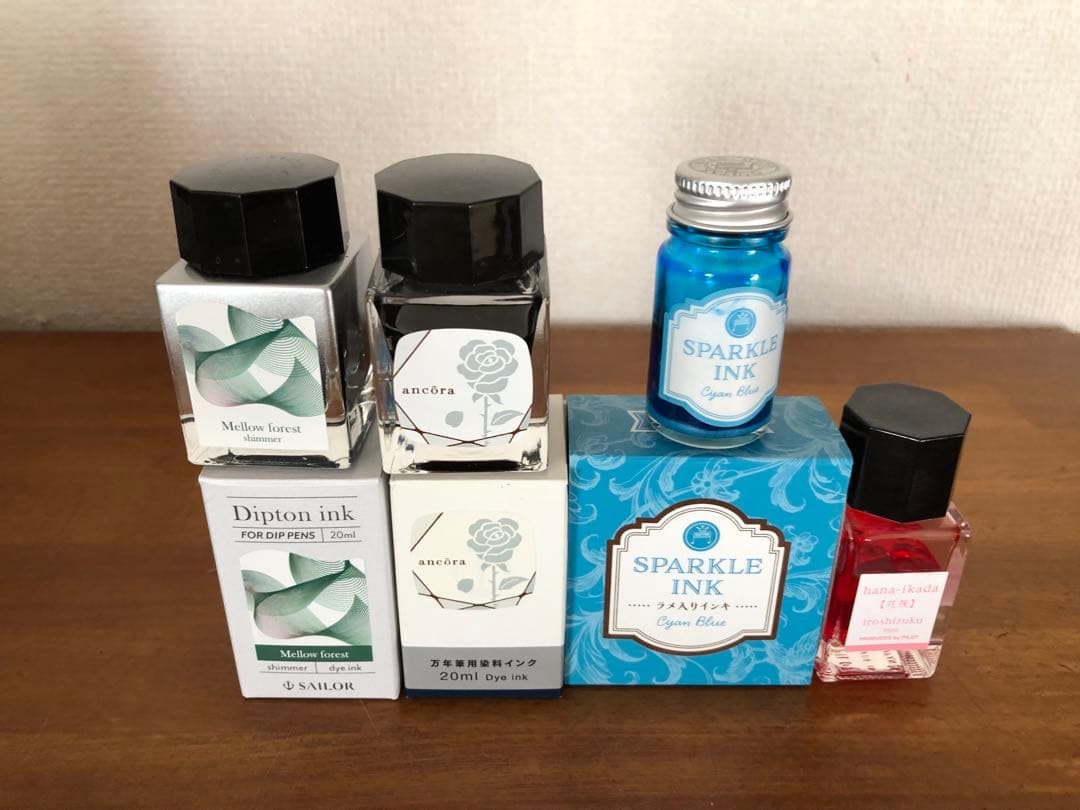 万年筆インク　10本　つけペン　セット