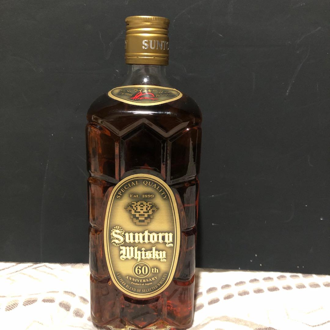 【古酒】サントリー　角瓶発売60周年記念ウィスキー　特角10年　非売品