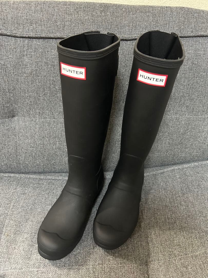 ☆未使用☆HUNTER ハンター　長靴　レインブーツ　UK5 US7 EU38