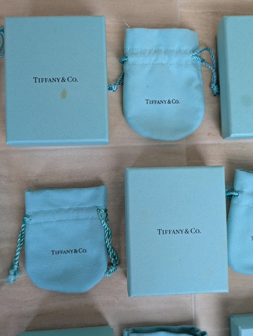 まとめ売り　ティファニー　Tiffany&Co.　空箱　巾着袋　ポーチ　セット