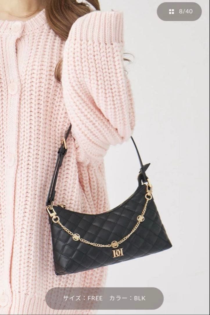 Darich ダーリッチ キルティングチェーンハンドミニバッグ ショルダーバッグ