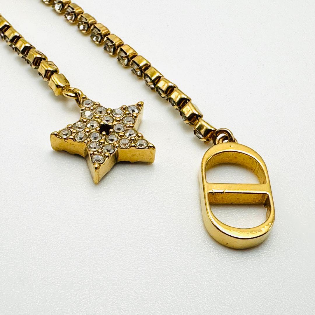 現行品　Dior Tribales ピアス　メタル　レジンパール　クリスタル