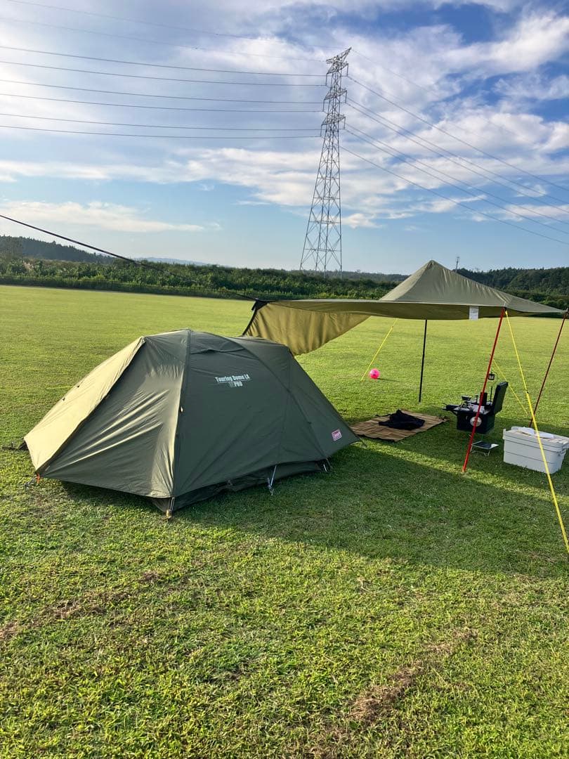 ヘキサタープMDX オリーブ ポールなし　幕のみ