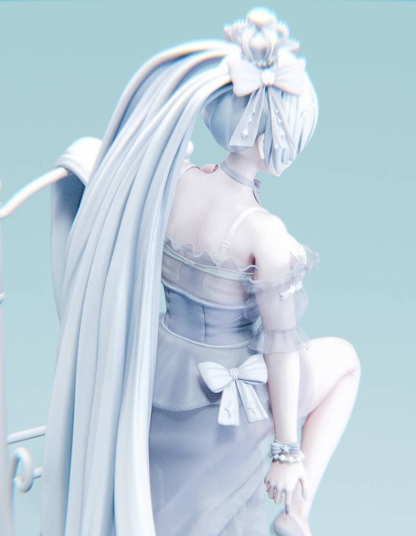 シンデレラ NIKKE　勝利の女神　ニケ　1/7　20ｃｍ ガレキ 未塗装未組立