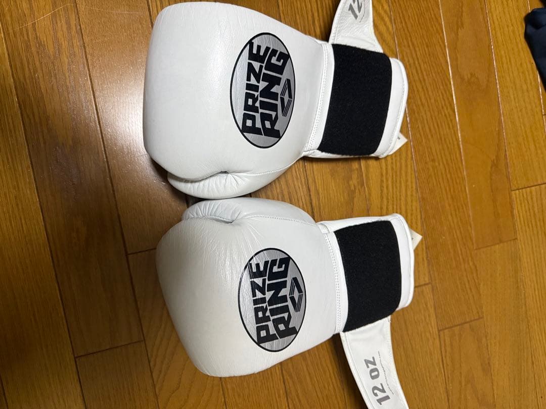 PRIZE RING ボクシンググローブ 12oz ホワイト