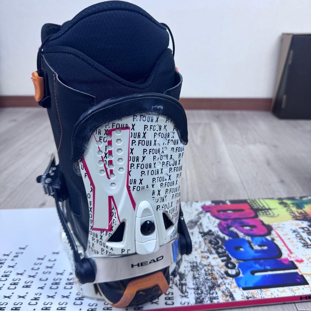 HEAD スノーボード 160cm 即乗りセットブーツ 28.5cm