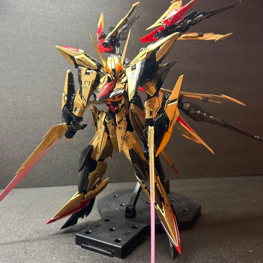 MG エクリプスガンダム&マニューバストライカー　全塗装 完成品 暁カラー
