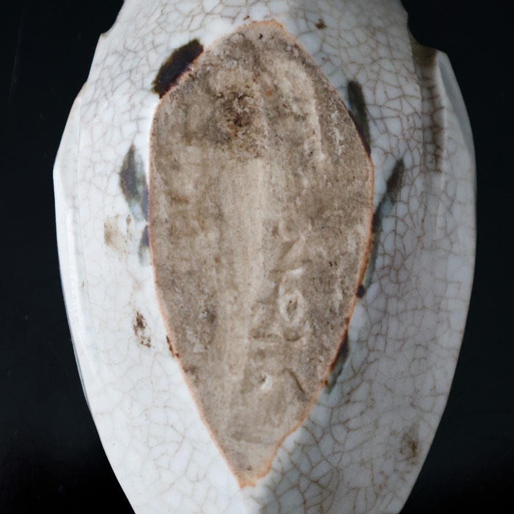 時代年代物 道八 つる形 香合 識箱 茶道具 香具 珍品