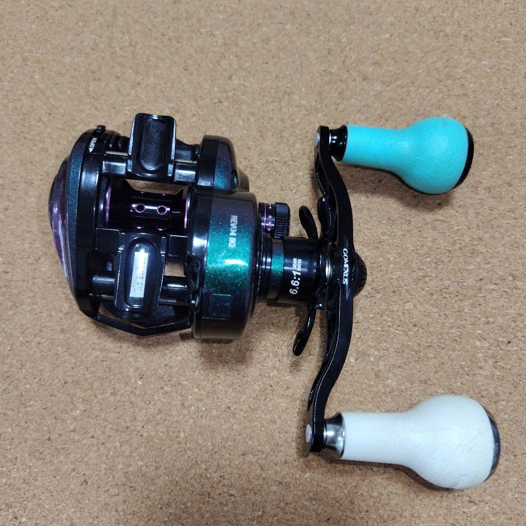 アブガルシア　レボIKE　ローギア右ハンドル（ゴメクサスハンドル）