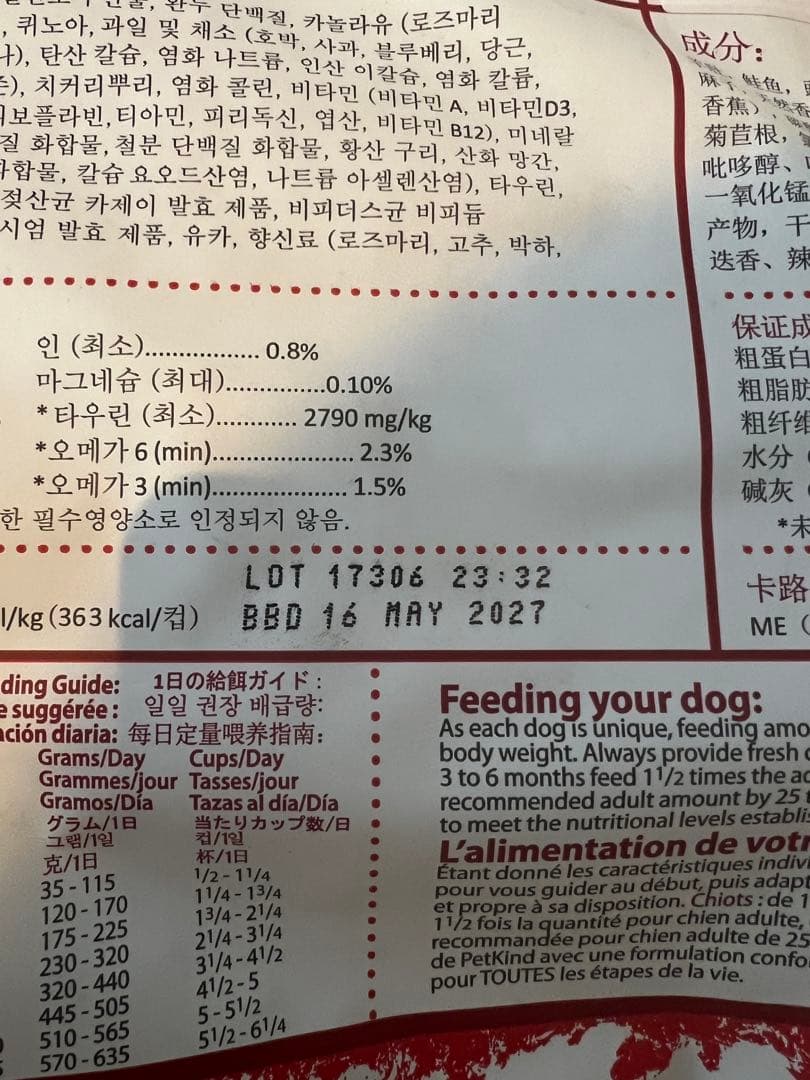 PetKind グリーントライプ ワイルドサーモン ドッグフード 11.34kg