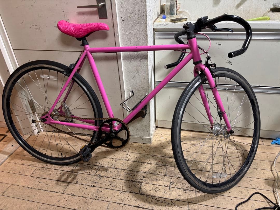 おちゃピストバイク　700c シングル