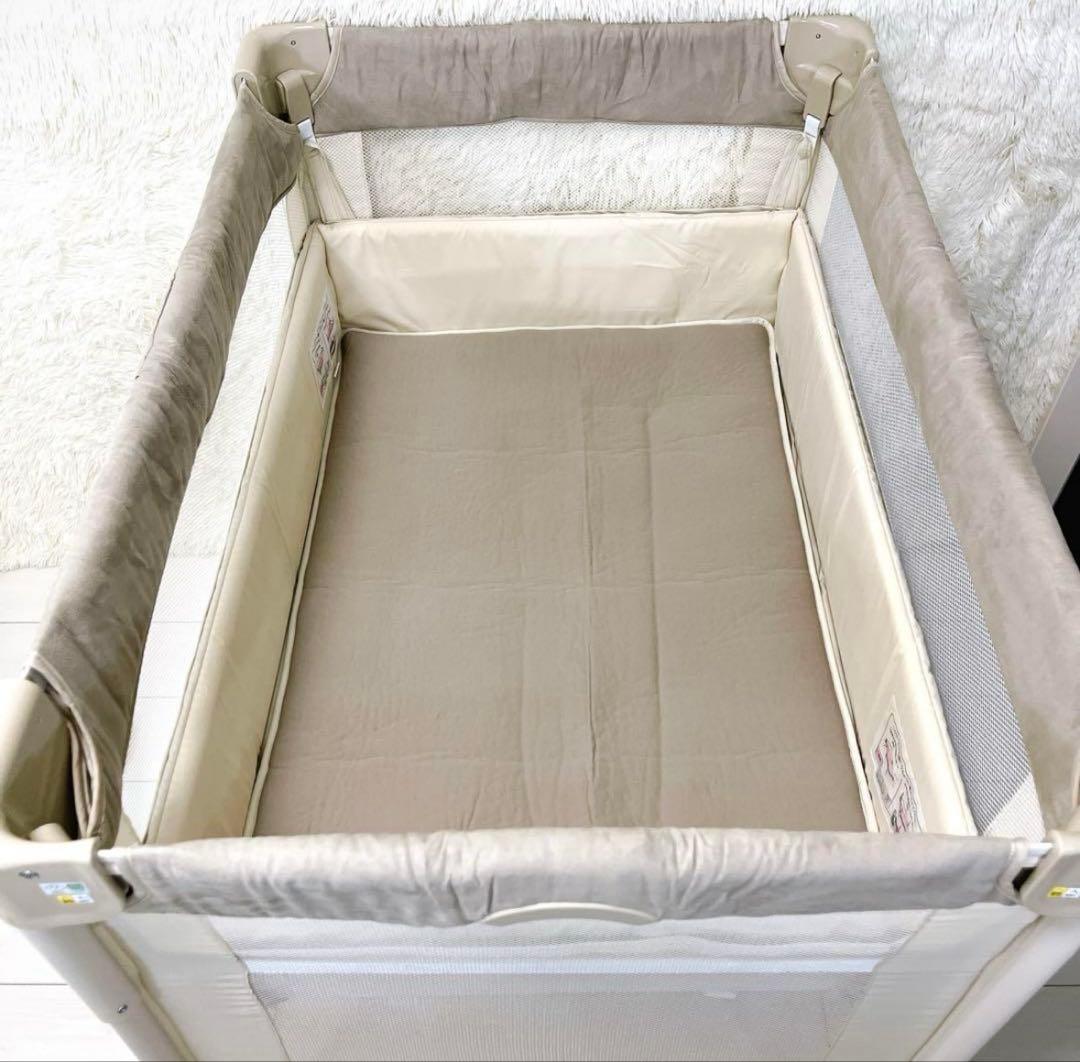 Aprica アップリカ　ベビーベッド　ココネルエアープラス　極美品