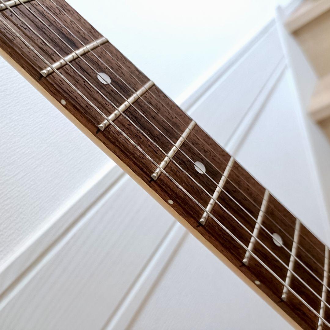 メンテ済｜Bacchusストラトキャスター ホワイト