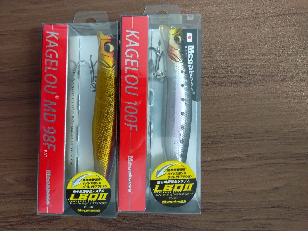 新品　Megabassメガバス　カゲロウ124F、100F、98F　17点まとめ