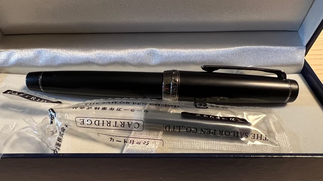 筆記具 Sailor Pro Gear Imperial Black Fine