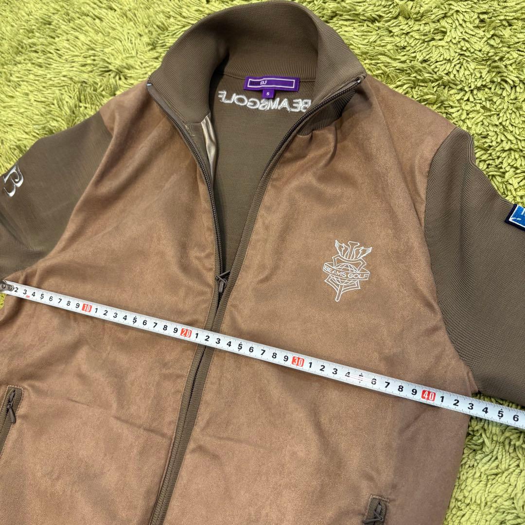 BEAMS GOLF ビームスゴルフ ジャケット アウター ブルゾン 異素材 S