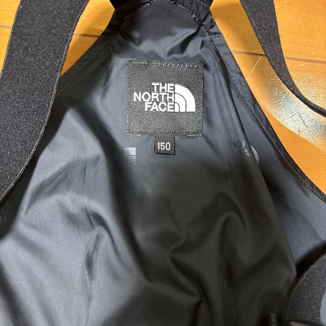 THE NORTH FACE 子ども用スキーオーバーオール ブラック　新品