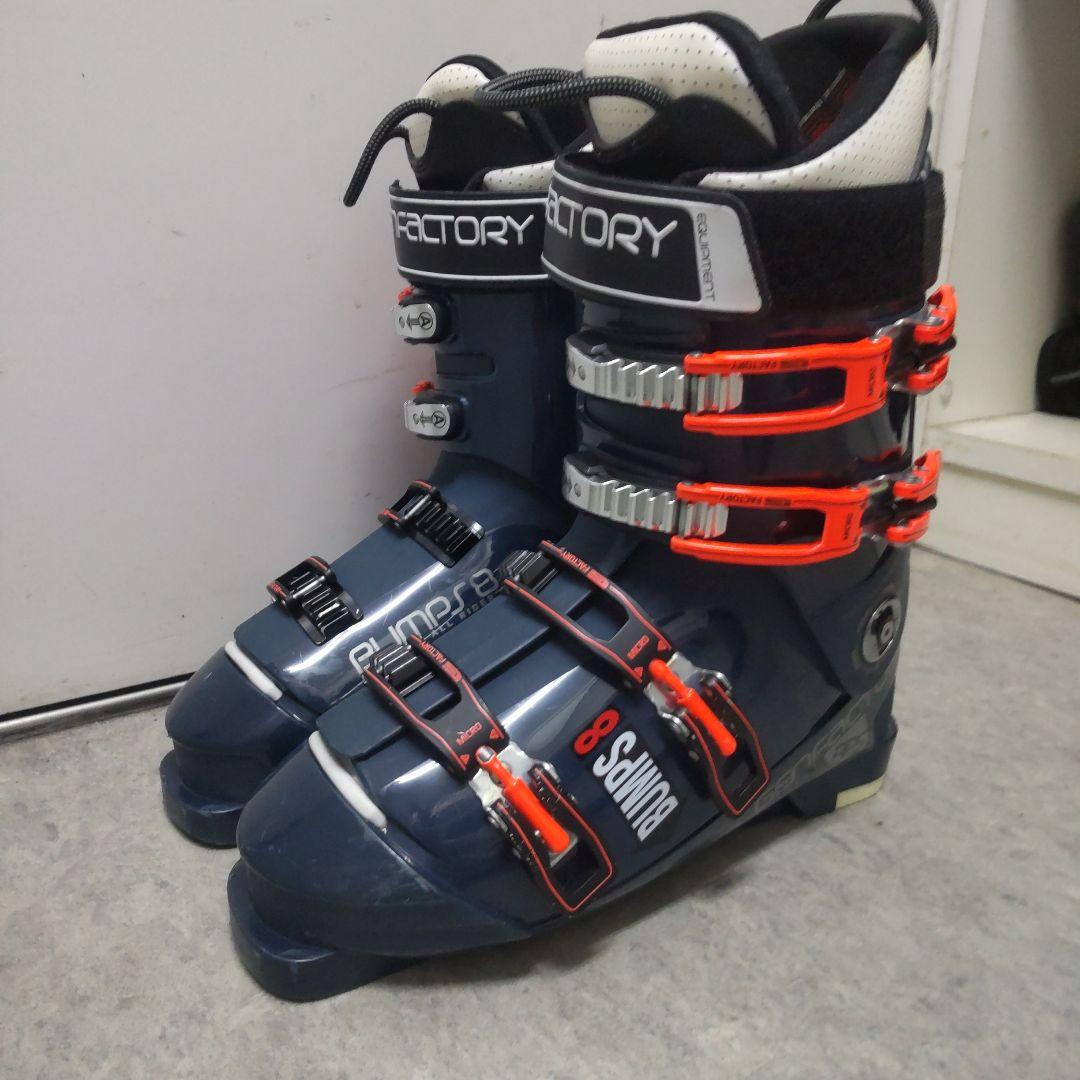 GENFACTORY BUMPS8 28cm スキーブーツ ネイビー