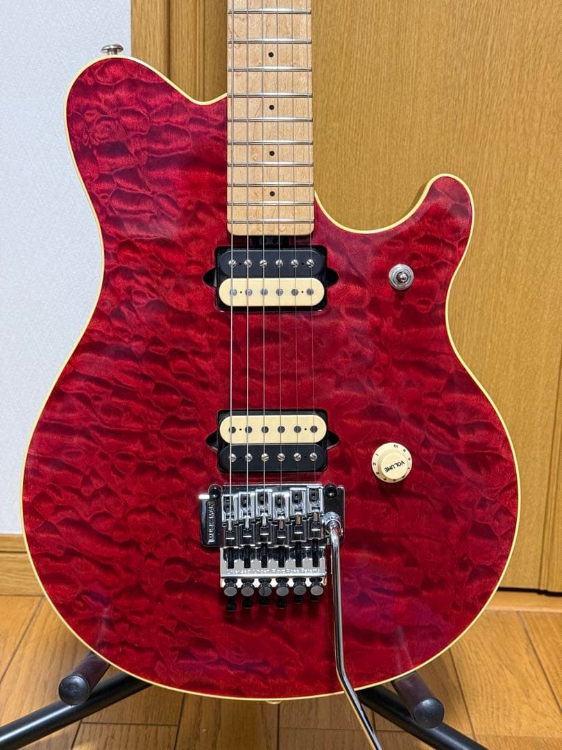 MUSICMAN AXIS EX Trans Red 96年製