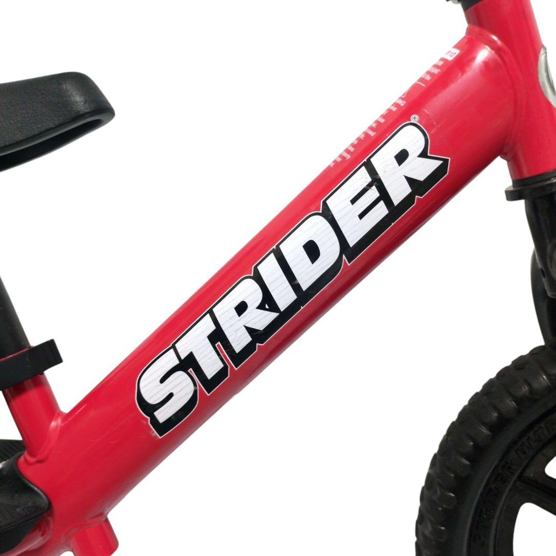 【極美品】STRIDER SPORT 12インチ バランスバイク 赤