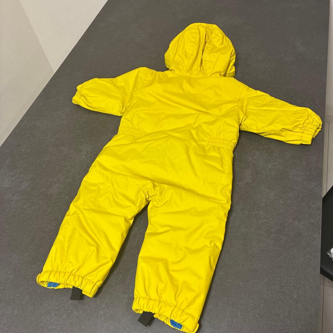 mont-bell 子供用スキーウェア イエロー　80