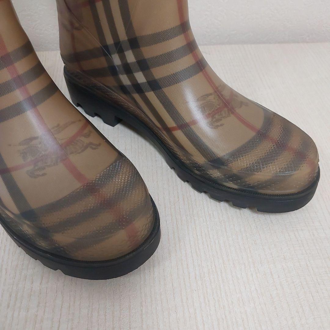 Burberry クラシックチェック レインブーツ UK4