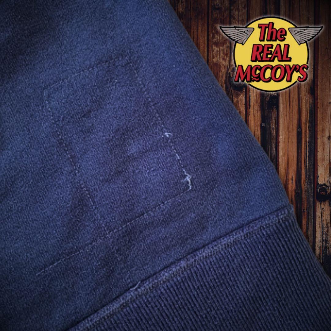 『皇帝降臨』The REAL McCOY'S（旧マ ッコイ）スウェット茄子紺