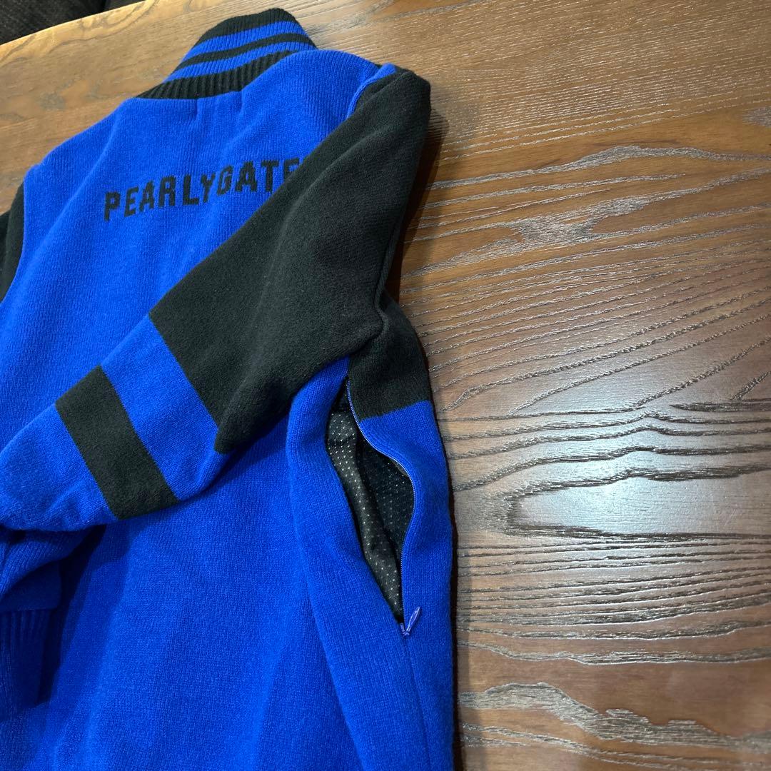 パーリーゲイツ 蓄熱フルジップニットブルゾン　サイズ4