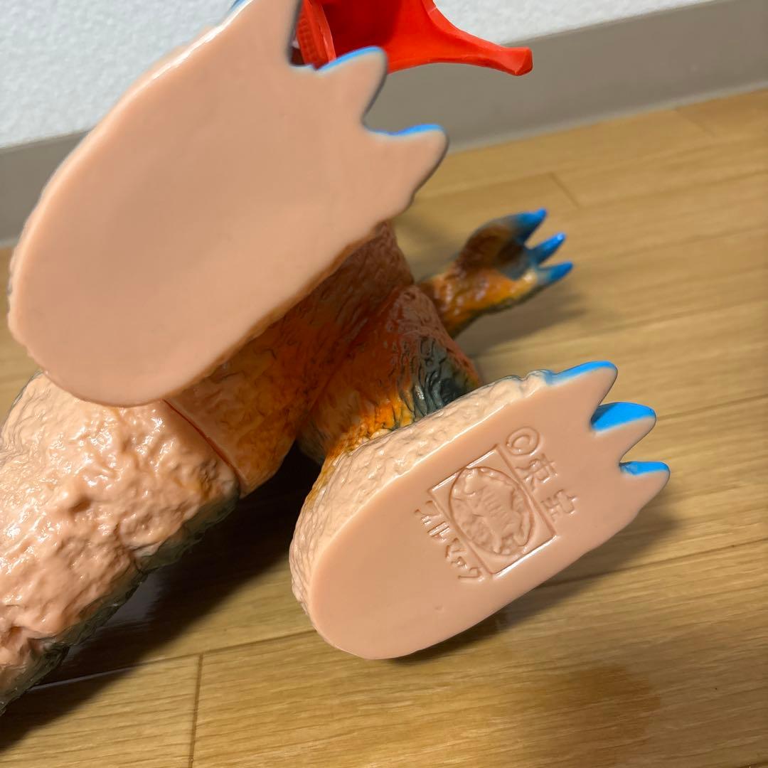 ブルマァク　Gゴジラ　ジャイアントゴジラ　ソフビ　レトロカラー　美品