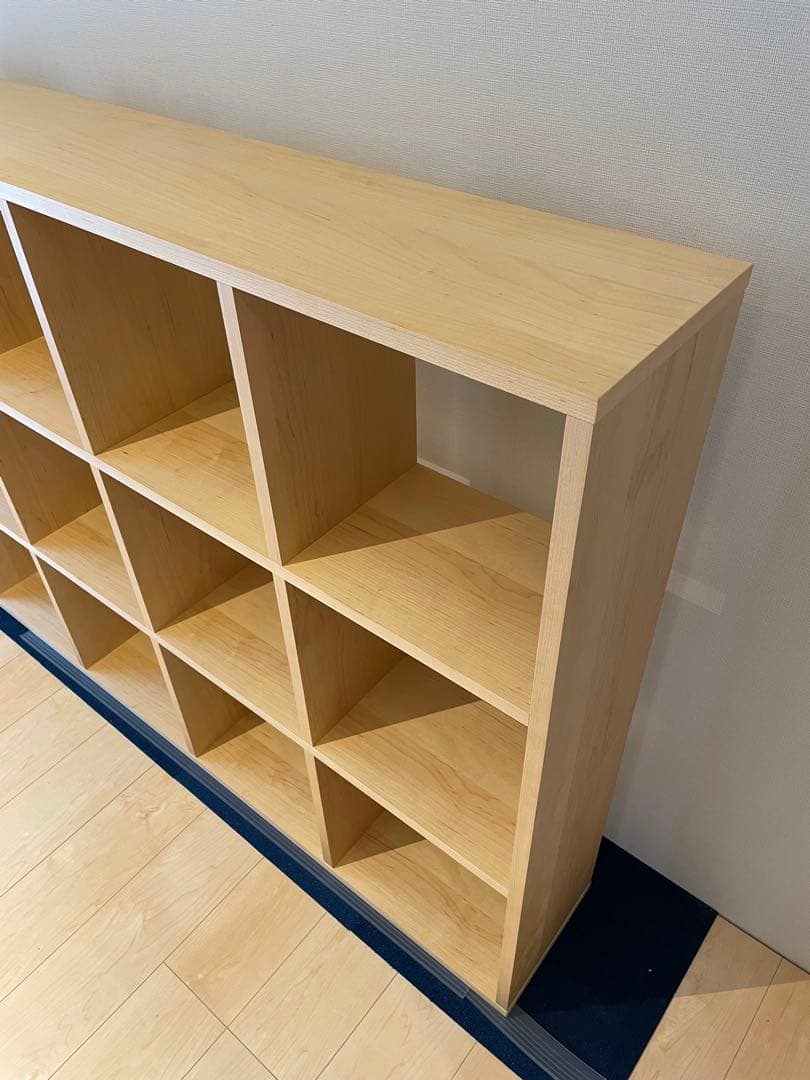 美品 杉工場 国産 日本製 木と風 シェルフ 1420 maple 本棚 家具