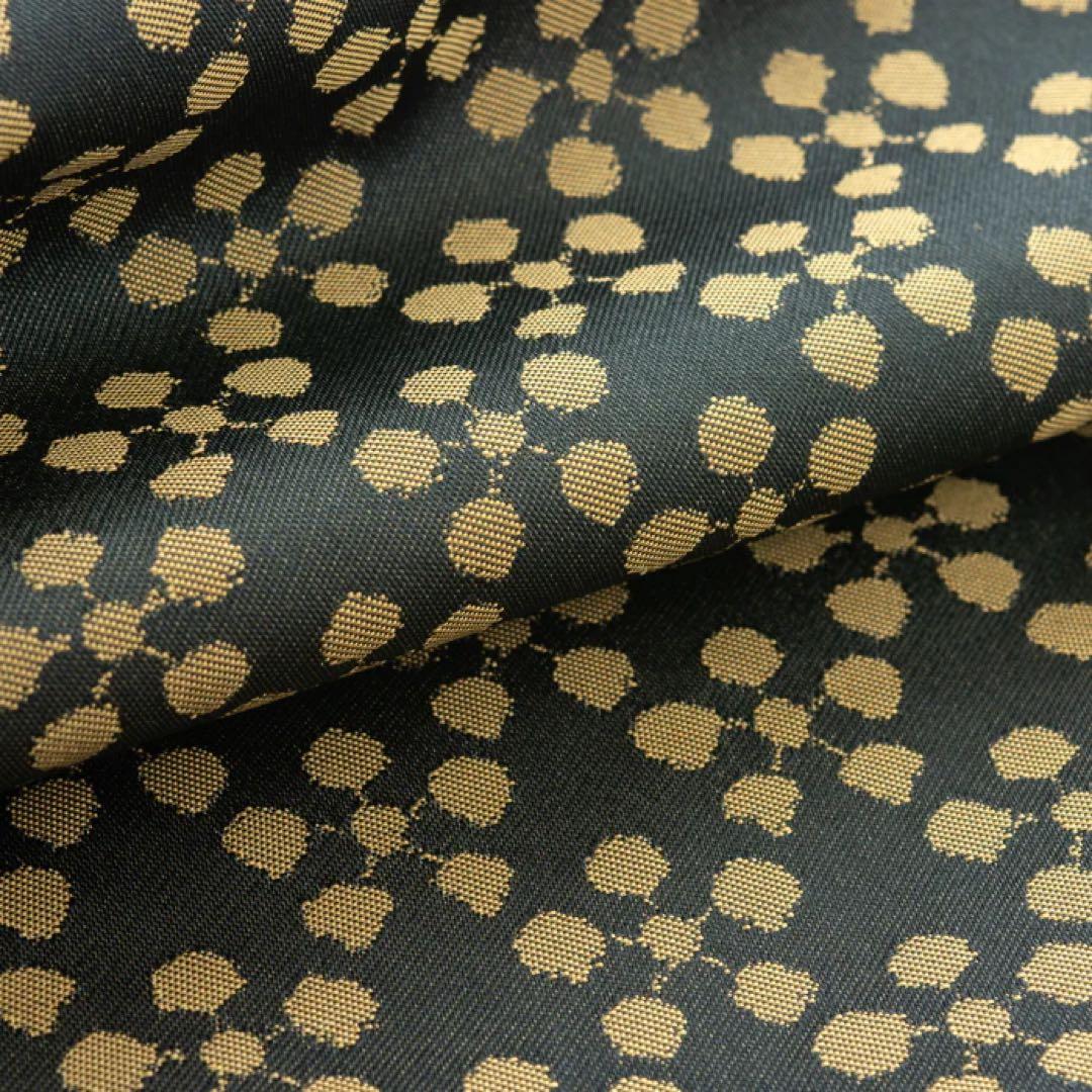 即購入OK！茶道具　出帛紗　正絹　「利休緞子」龍村美術織物　表千家　鉄色