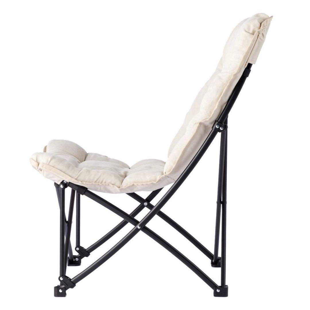 ニトリ　バタフライチェア　BE SO1SS アイボリーベージュ 2脚セット