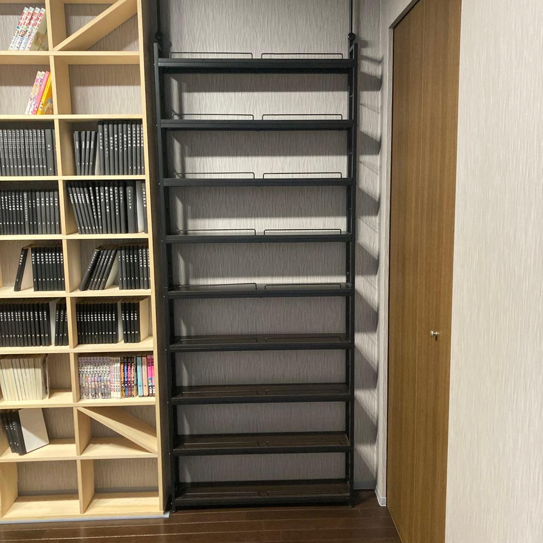 ディノス dinos コミックラック 本棚 幅81cm 奥行15.5cm