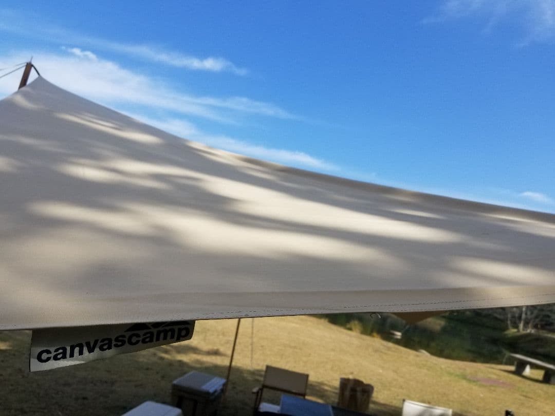 canvascamp　コットンタープ　タープ　ポールなど