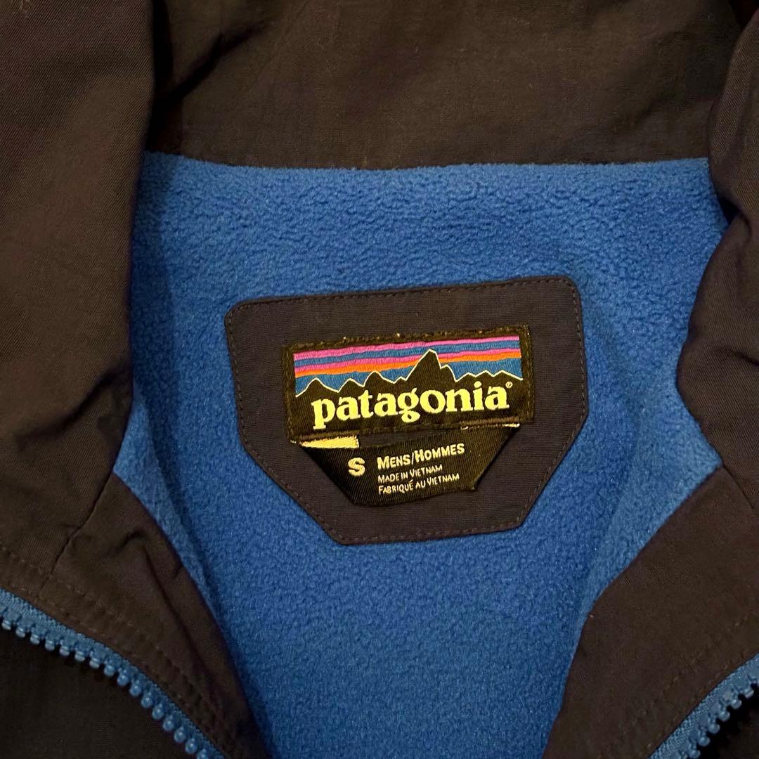 patagonia パタゴニア　シェルドシンチラ　フリース　Sサイズ　ネイビー