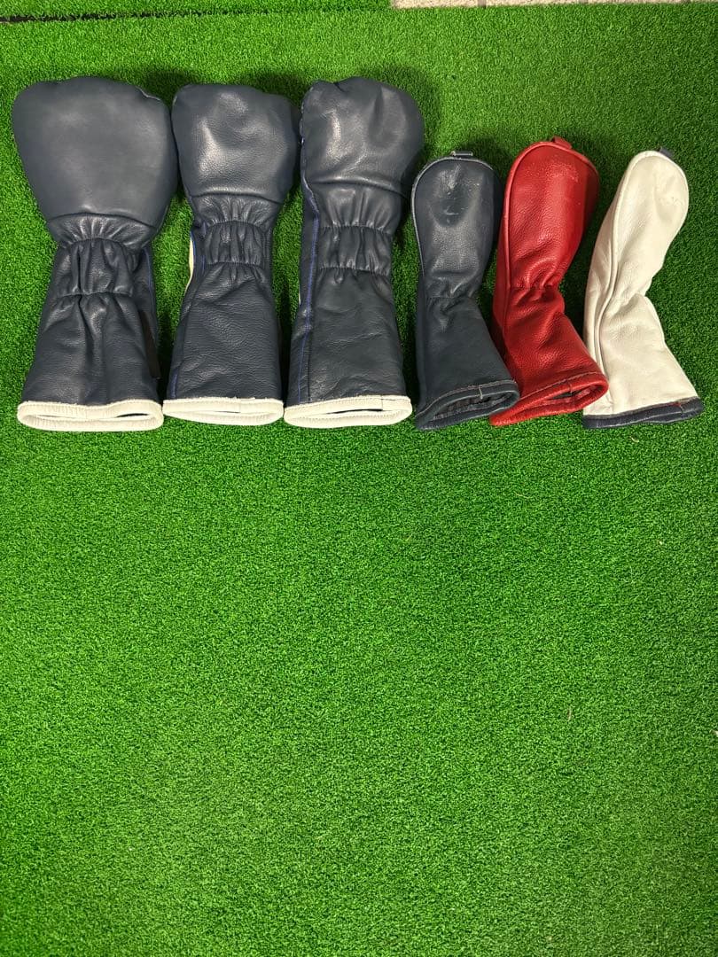 希少ベルディング BELDING マリーン キャディバッグ 、ヘッドカバーセット