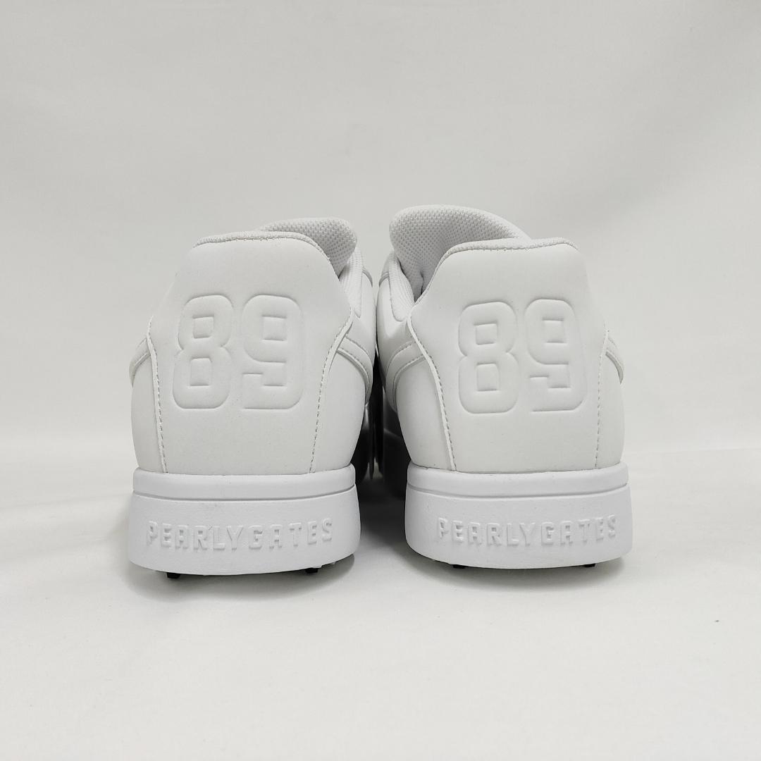 ○★新品 未使用 パーリーゲイツ ローカット ゴルフシューズ ホワイト 26cm