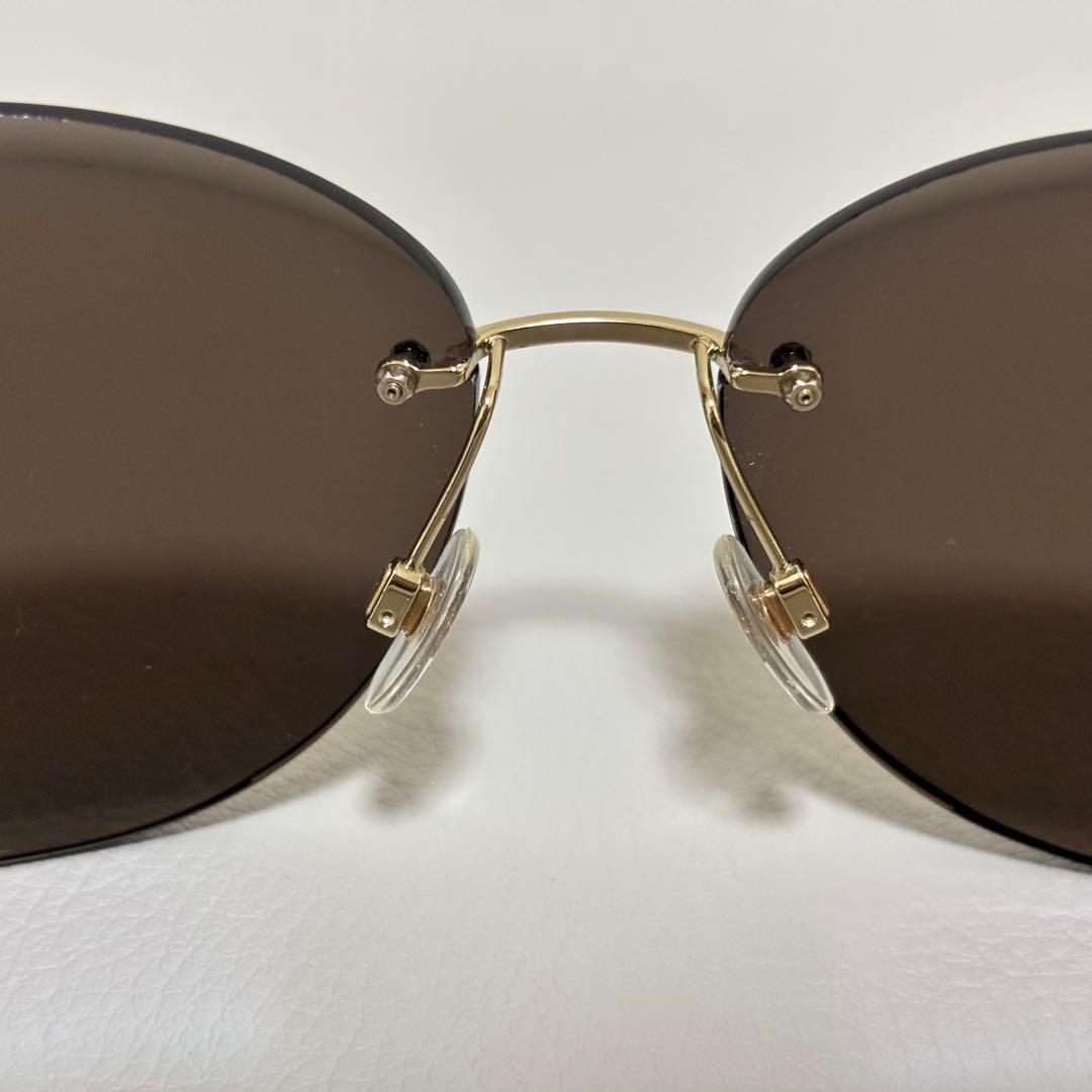 CHANELシャネル　リムレス　サングラス　4220　ケース付き