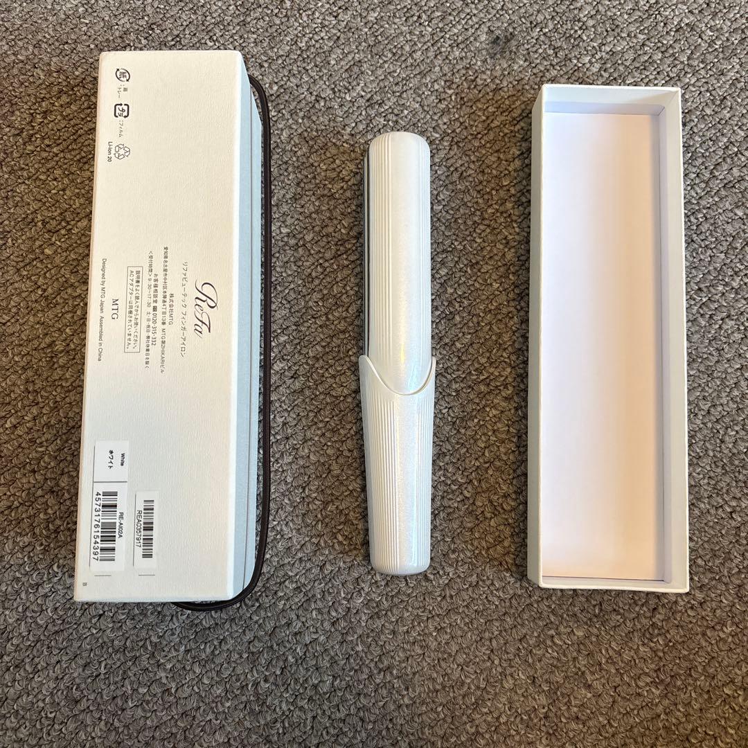ReFa BEAUTECH FINGER IRON ホワイト