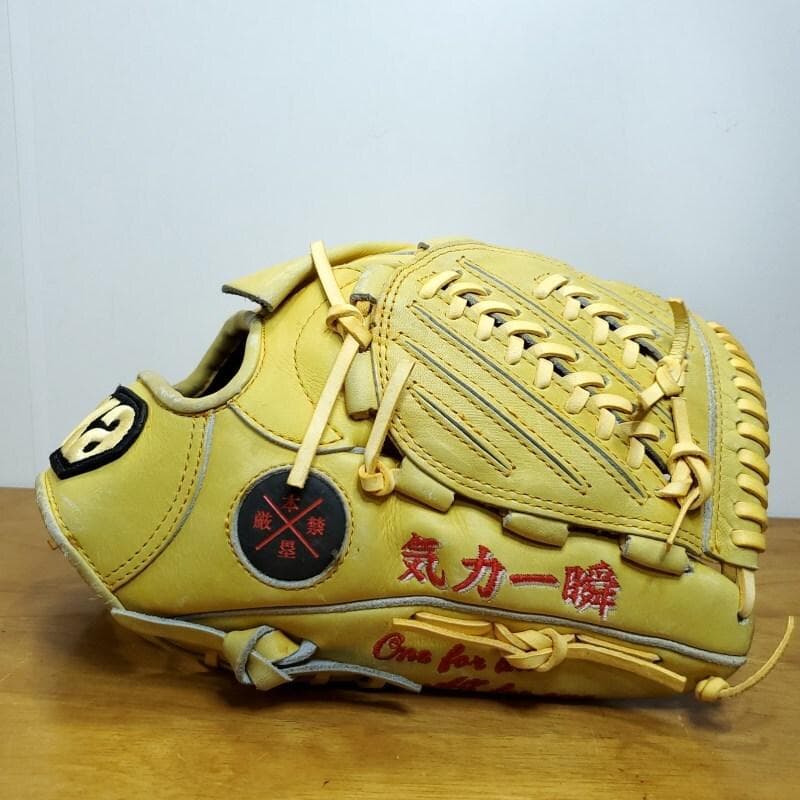 ザナックス 藤川球児モデル レプリカ 本塁厳禁 気力一瞬 投手用 軟式グローブ