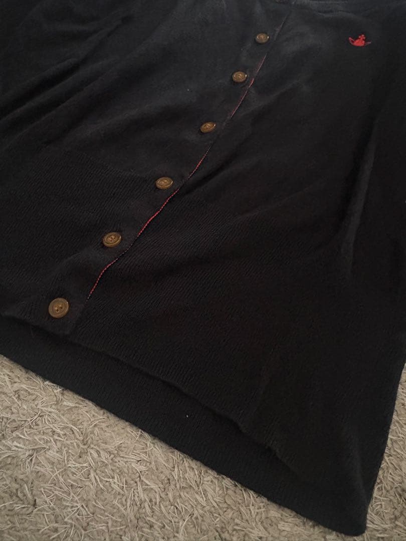 ヴィヴィアンウエストウッド レッドレーベル リネン カーディガン オーブ　刺繍